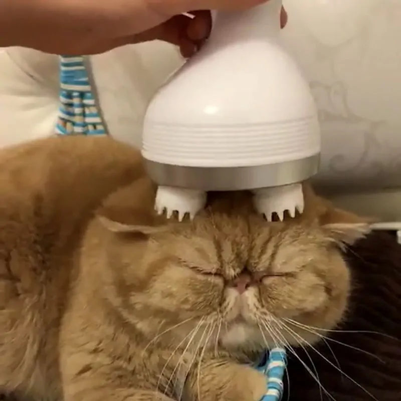 Pet Paw Head Electric Massager Roller